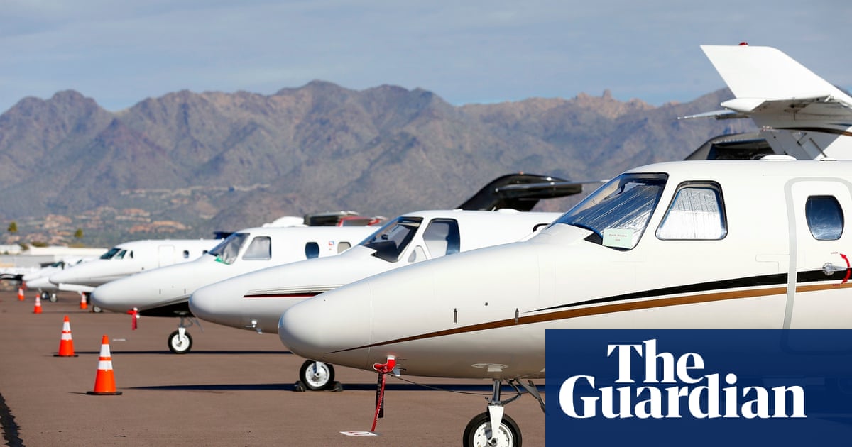 ‘Used like taxis’: Soaring private jet flights drive up climate-heating emissions